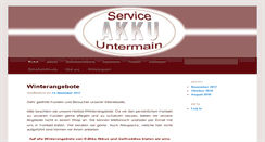 Desktop Screenshot of akku-service-untermain.de